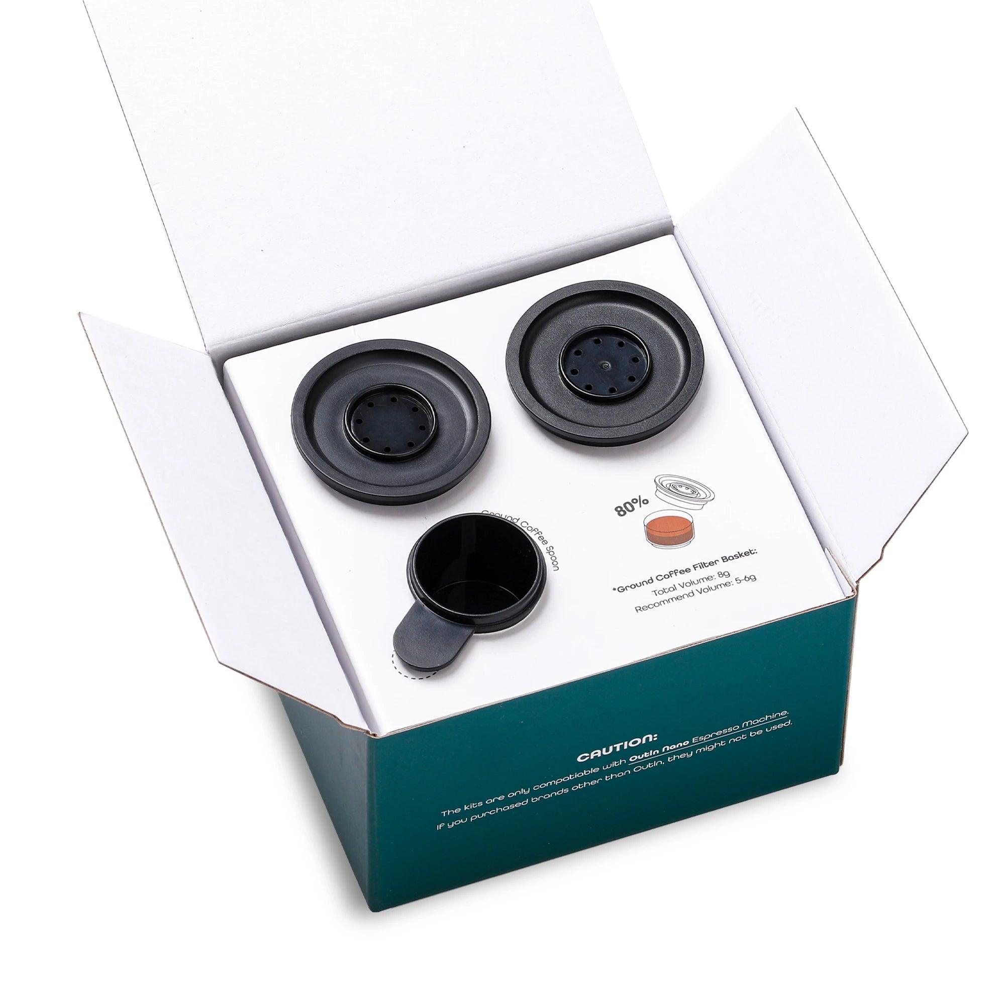 Κιτ για καλάθια φίλτρου νανο φορητού μηχανήματος εσπρέσο